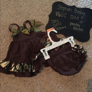 Camo outfit with bloomers